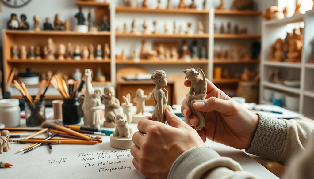 フィギュア製作工程